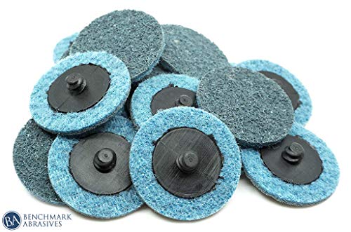 Benchmark Abrasives 2-inch fine nylon surface conditioning quick change disc with male R-type backing
