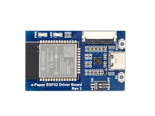 Waveshare Universal e-Paper Driver Board with WiFi SoC ESP32 Onboard Supports Various SPI e-Paper Raw Panels
