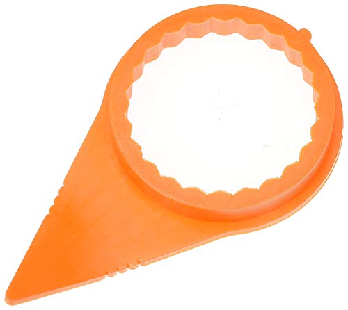 Dorman 611-3000 wheel nut indicators, 10-pack lug nut markers in bright yellow plastic