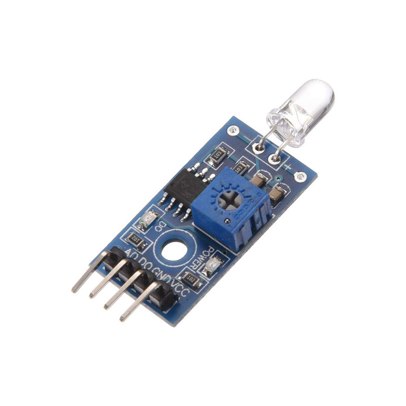 [Australia - AusPower] - uxcell Photosensitive Diode Sensor 4 Terminals Light Detection Photodiode Module 