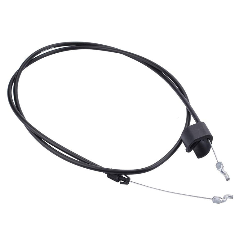 [Australia - AusPower] - Dalom 532183567 Safety Control Cable 183567 60-109 for Poulan Sears Craftsman Husqvarna Weed Eater Engine Lawn Mower Cable Parts Cable Length: 61 1/2",Conduit Length: 54 1/2",Z Bend on Each End 