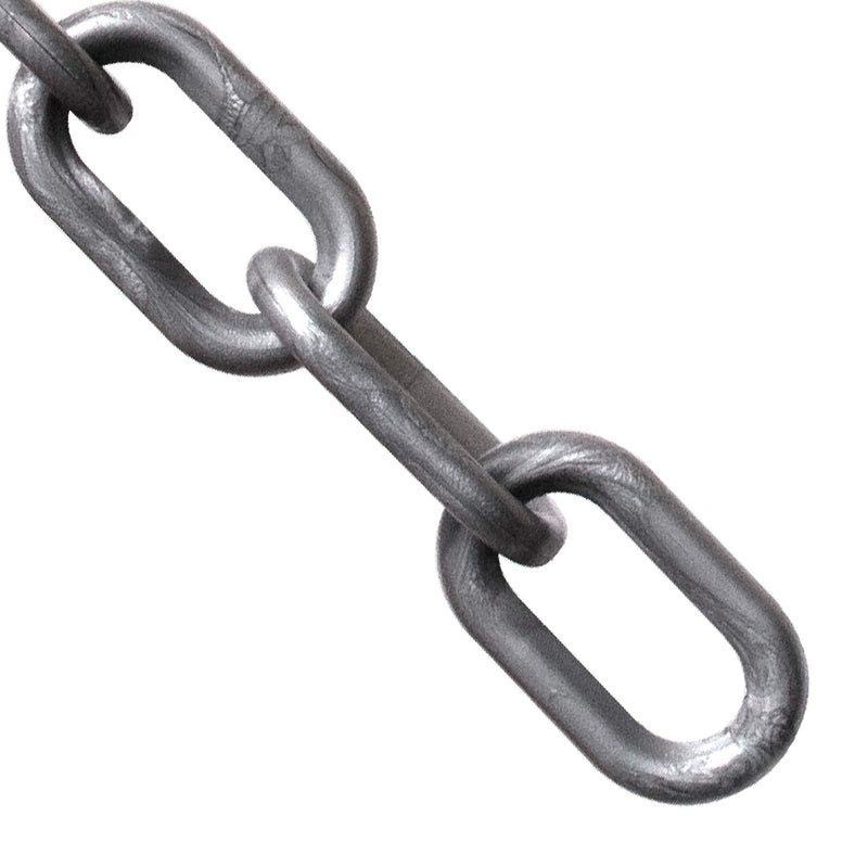 [Australia - AusPower] - Mr. Chain Plastic Barrier Chain, Silver, 1-Inch Link Diameter, 25-Foot Length (10008-25) 