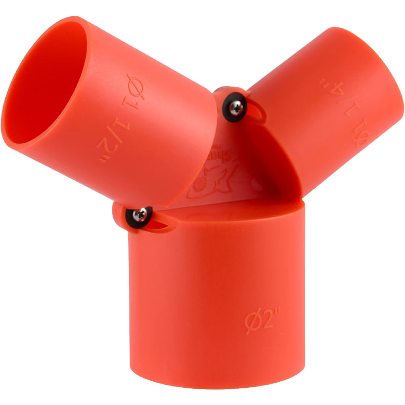 SharkBite 1-1/4 to 2 Inch Depth Gauge and Pipe Deburring Tool, Copper, PEX, CPVC, PE-RT, HDPE, UXLG03 1-1/4 in. - 2 in.