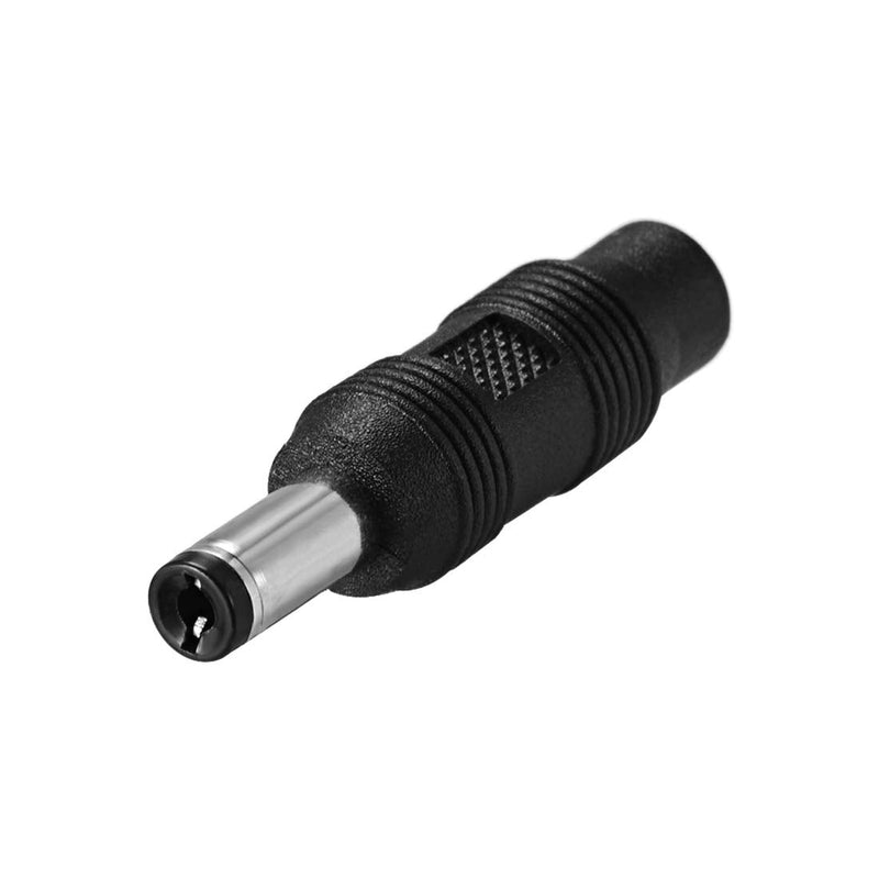 [Australia - AusPower] - uxcell 15pcs DC Power Connector Adapter 5.5mm x 2.1mm Male Plug to 3.5mm x 1.35mm Female Jack Converter for Laptop CCTV Camera Strip Lighting Black 15 