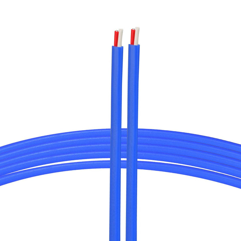 [Australia - AusPower] - Uxcell K-Type Thermocouple Wire, 2x0.5mm Stranded, Blue PTFE, 1 Meter 1m 