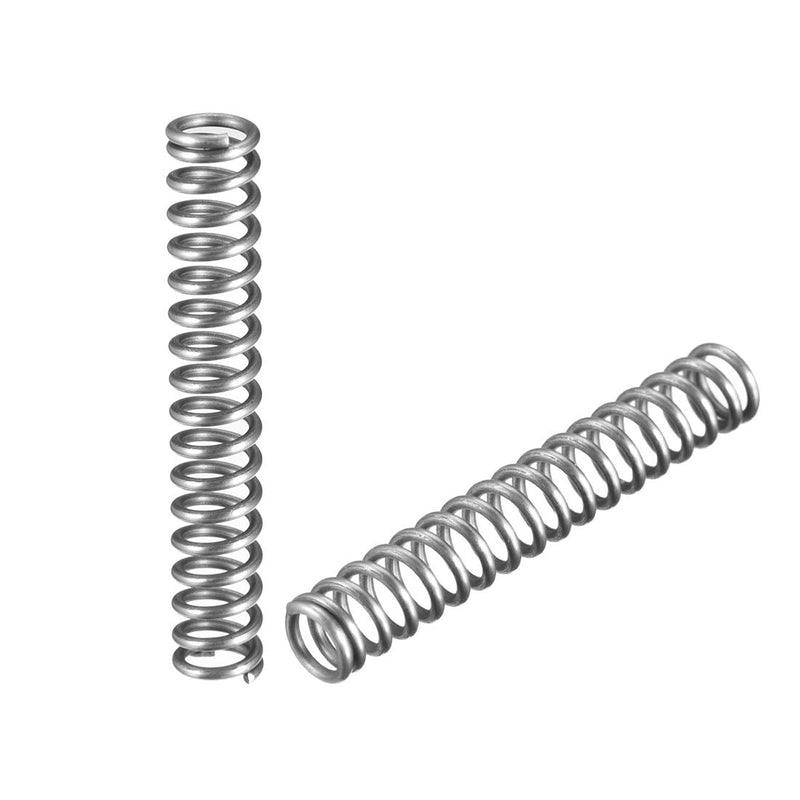 [Australia - AusPower] - uxcell Wire Diameter 0.047", OD 0.31", Free Length 1.97" Spring Steel Coil Extended Compressed Spring 10pcs 1.2mm*8mm*50mm 