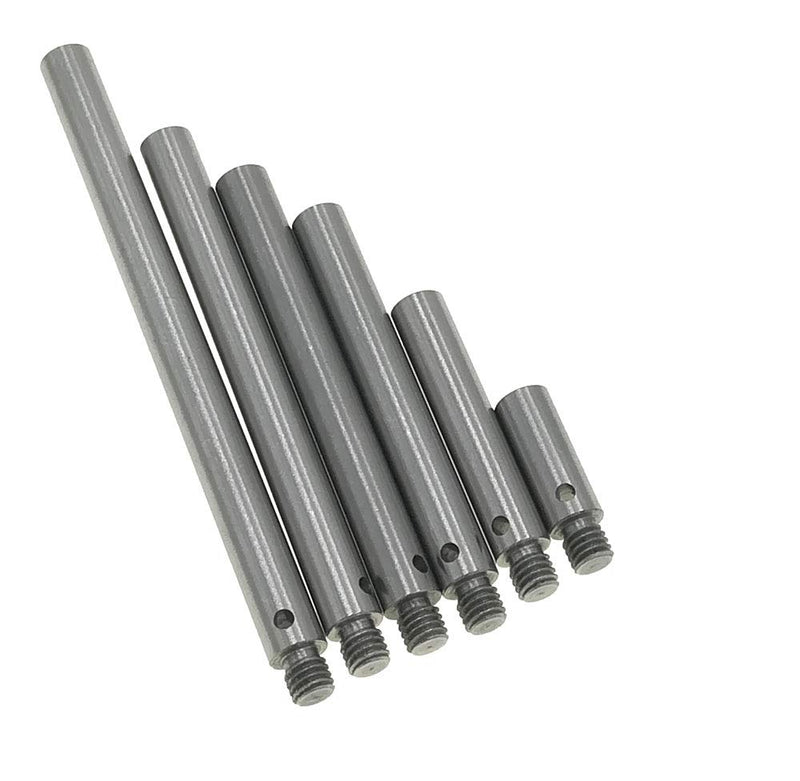 [Australia - AusPower] - CMM Touch Probe Stylus Extension Stem Rod M3 Thread 4mm Diameter (A Set(6 Pcs)) A Set(6 Pcs) 