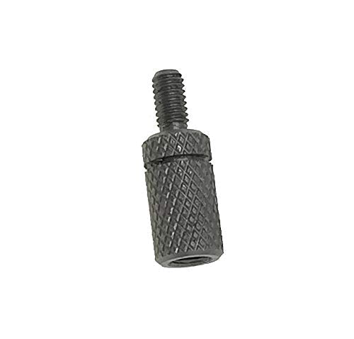 Suxing M2.5 outer to 4-48 inner thread adapter for dial indicator, 5mm diameter, 9.5mm long