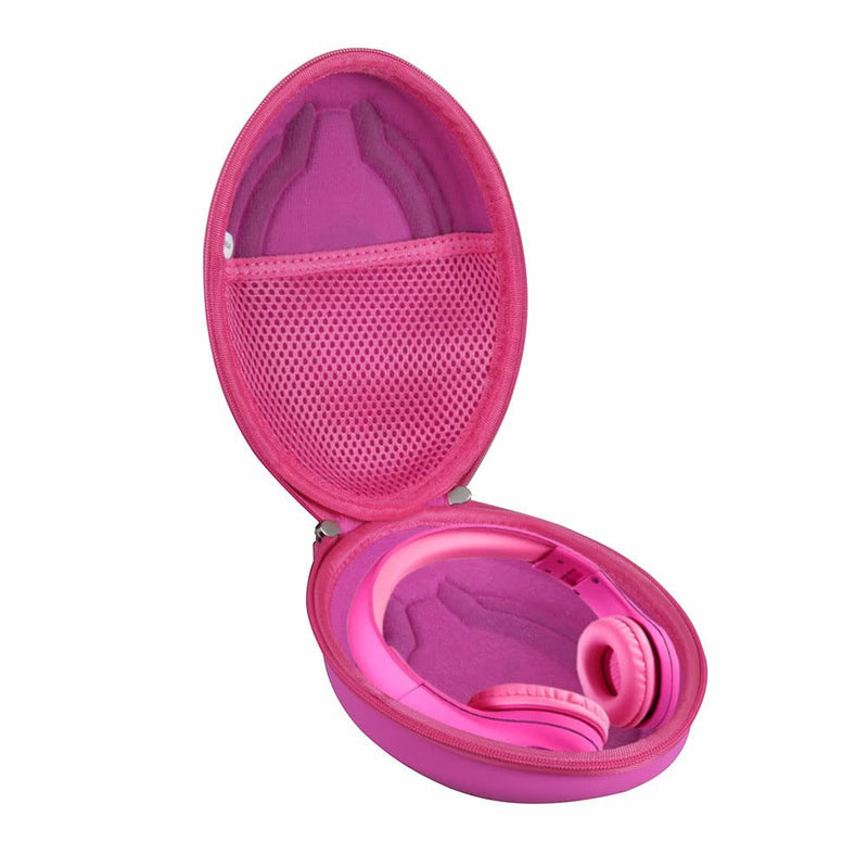 [Australia - AusPower] - Hermitshell Hard Travel Case for LilGadgets New Connect+ Pro Premium Volume Limited Wired Headphones (Pink) Pink 