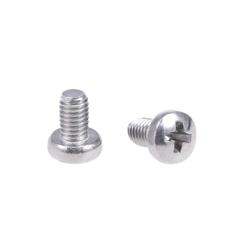 [Australia - AusPower] - uxcell M3x5mm Machine Screws Pan Phillips Cross Head Screw 304 Stainless Steel Fasteners Bolts 30Pcs 