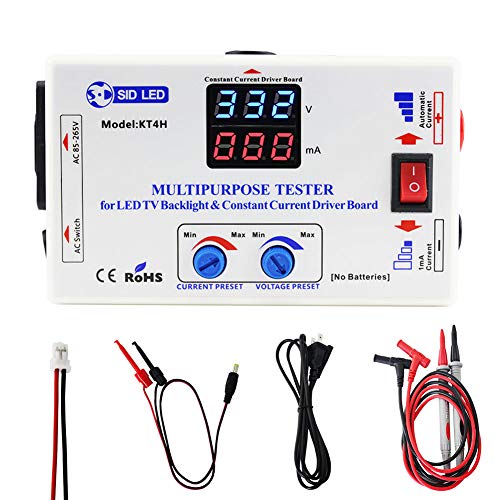 SID LED multipurpose tester for LED TV backlight and constant current driver board, 0-330V output