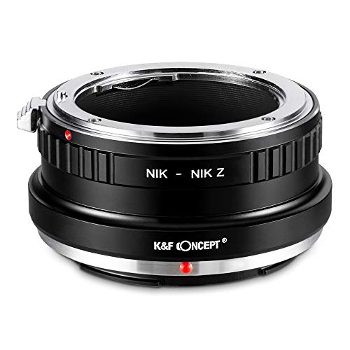 K&F Concept FTZ Lens Mount Adapter Compatible with Nikon F/AF AI AI-S Lens to Nikon Z Series Z6 Z7 Camera