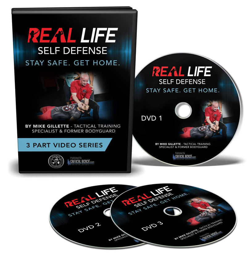 [Australia - AusPower] - CRITICAL BENCH Real Life Self Defense DVDs - Stay Safe Get Home 