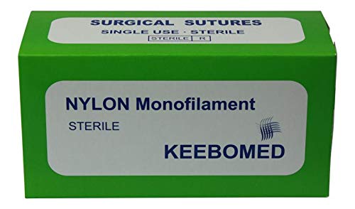 [Australia - AusPower] - Veterinary Sutures Nylon monofilament Size 2/0 