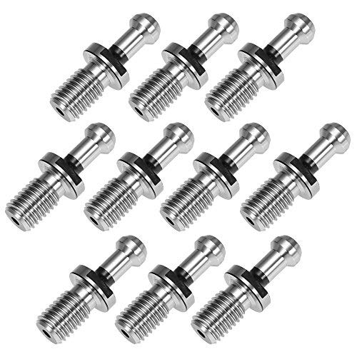 [Australia - AusPower] - 10Pcs CAT40 Pull Stud Retention Knob Replaces for Haas Cat 40 Replace# 202-5925 