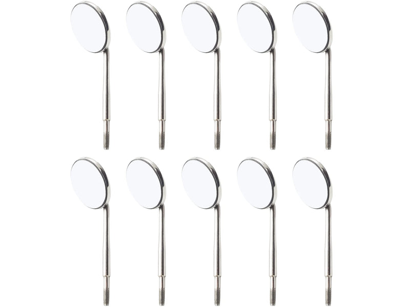 [Australia - AusPower] - DENTAL MIRRORS TOPS CONE SOCKET FRONT SURFACE RHODIUM SET OF 12 ARTMAN BRAND 
