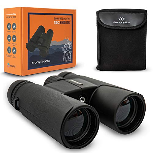 10x42 Binoculars for Adults, High Powered Binoculars for Bird Watching, Hunting, Hiking, Travel, Wildlife Viewing & Stargazing