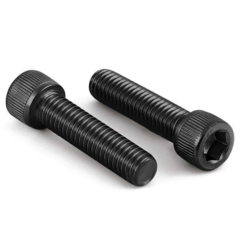 [Australia - AusPower] - M5 x 40mm Socket Head Cap Screws, Grade 12.9 Alloy Steel Black Oxide, Allen Socket Drive, Full Thread, 25 PCS M5 x 40mm 