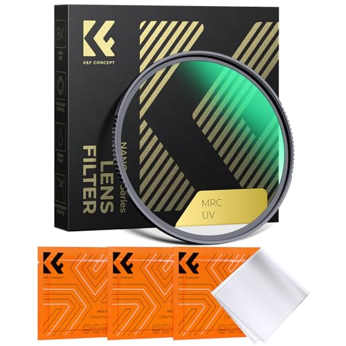 K&F CONCEPT 55mm MCUV Lens Protection Filter High Definition Optical Glass