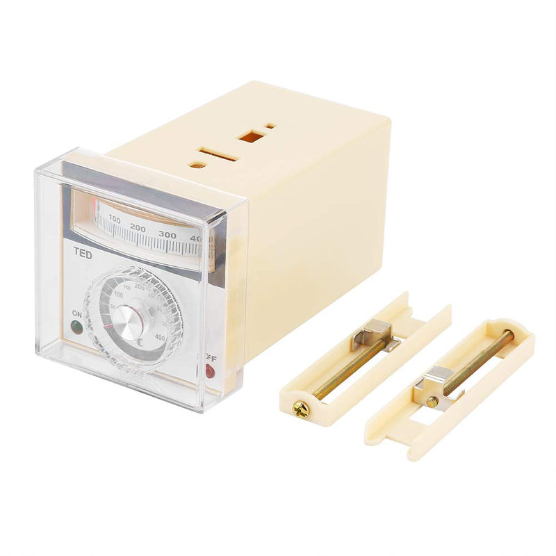 [Australia - AusPower] - 0-400℃ 220V AC K Type Temperature Controller TED-2001 Pointer Thermostat 