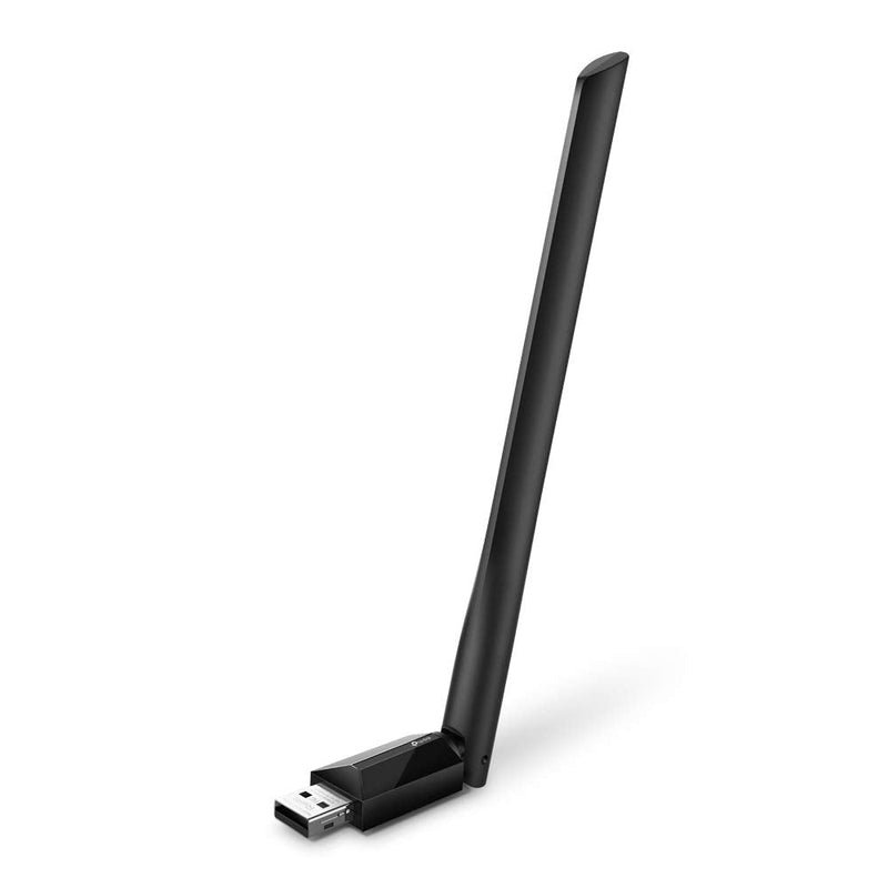 [Australia - AusPower] - TP-Link Archer T2U Plus AC600 High Gain Dualband USB WLAN Adapter with 5dBi Antenna (up to 433 Mbit/s to 5GHz and 200 Mbit/s to 2.4GHz, Compatible with Windows 10/8.1/8/7 / XP and Mac OS X) 