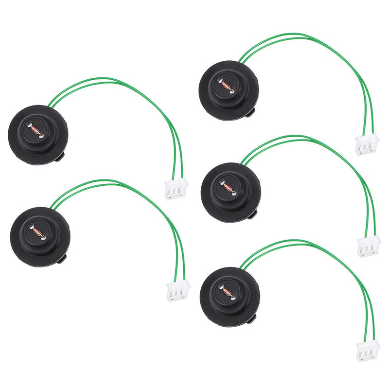 [Australia - AusPower] - uxcell® 5Pcs 100K Induction Cooker Thermistors 5-Inch Sensitive Fuses Temperature Temp Sensor 