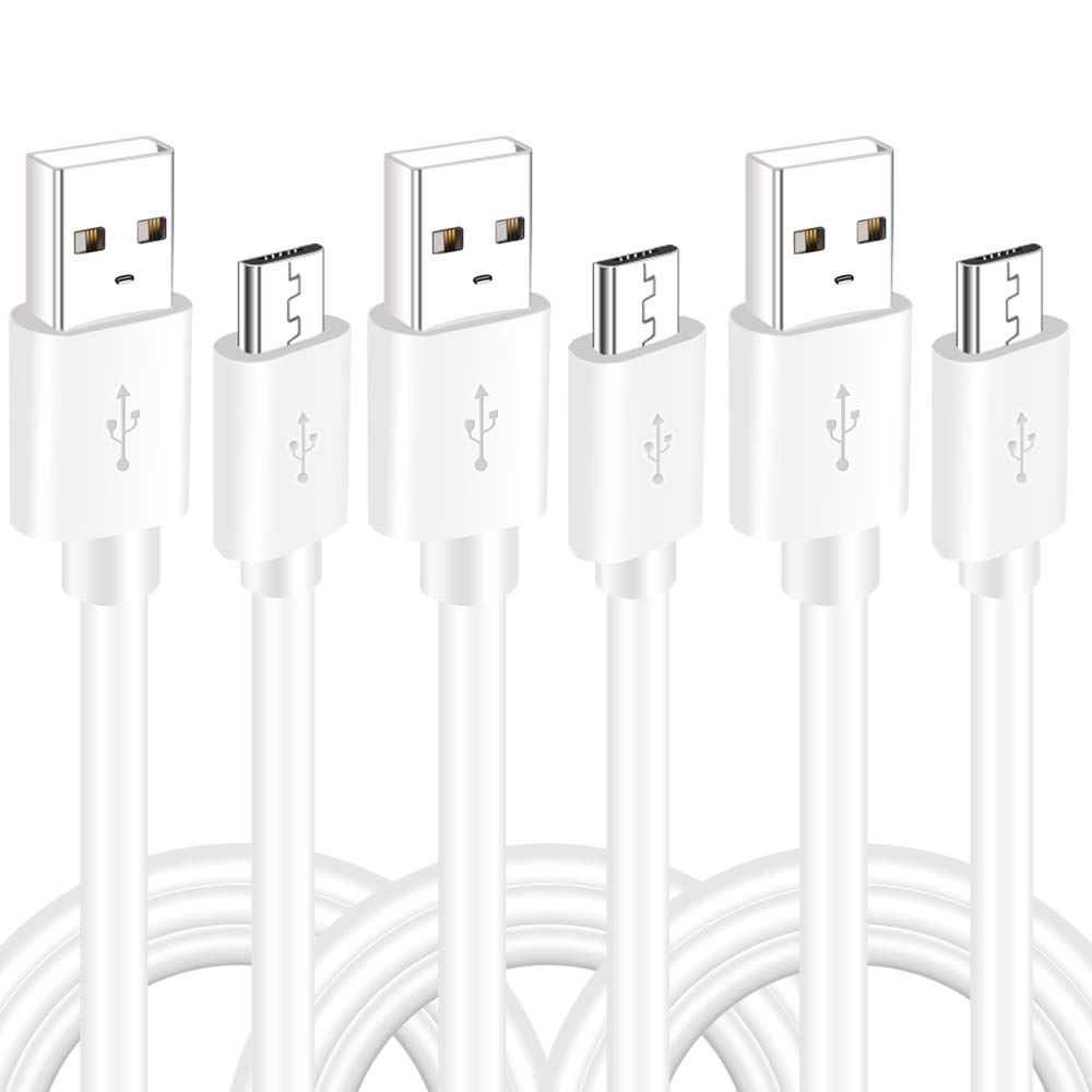 10FT 3Pack USB Power Extension Cable Cord for WyzeCam,Yi Camera,Oculus Go,Echo Dot Kid Edition,Nest Cam,Kasa Cam,Netvue,Arlo Pro Q,Blink,Furbo Dog, USB Charging Cord for Home Security Camera