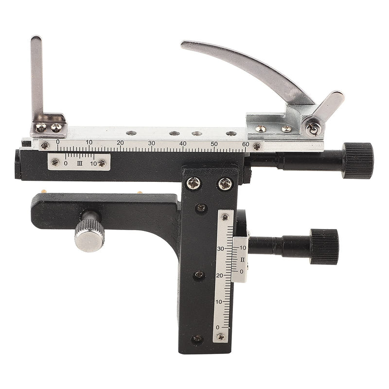 Fdit Socialme-eu Clip-on Mechanical XY Movable Table Caliper with Scale for Microscope Microscope Accessories Reusable Packaging