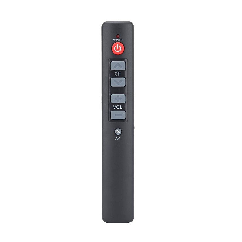 [Australia - AusPower] - Universal Remote Control Replacement for TV/STB/DVD/DVB/HiFi/VCR, etc Smart Digital TV Box Television Learning Controller with 6 Large Buttons(Grigio) Grigio 