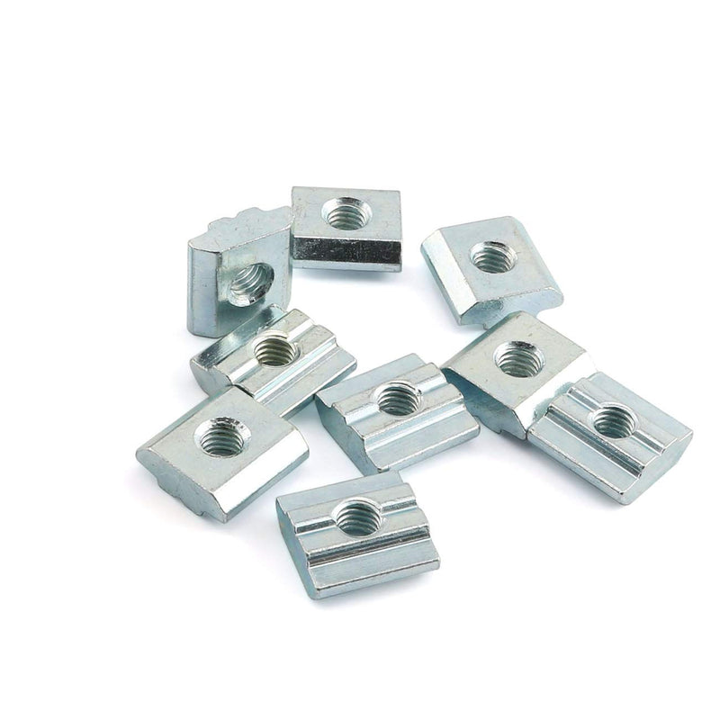 [Australia - AusPower] - 12PCS 30 Series 3030 Series M6 T-Nut Sliding Nut T-Slot Nut for Aluminum Extrusion Profile 3030 Series Slot Groove 8mm 12 3030series M6 