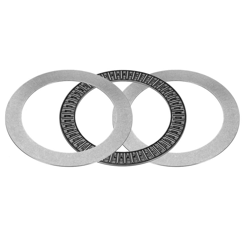 [Australia - AusPower] - uxcell AXK100135 Needle Roller Thrust Bearings with 2 Washers, 100mm Inner Diameter, 135mm OD 4mm Width Chrome Steel 100x135x4mm 