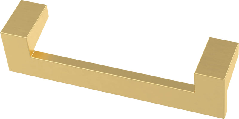 Franklin Brass (10-Pack) – Modern Gold Cabinet Handles, 3-3/4 Inch Hole Center, Modern Pulls for Drawers, Kitchen Cabinet Door, Dressers | Mirrored