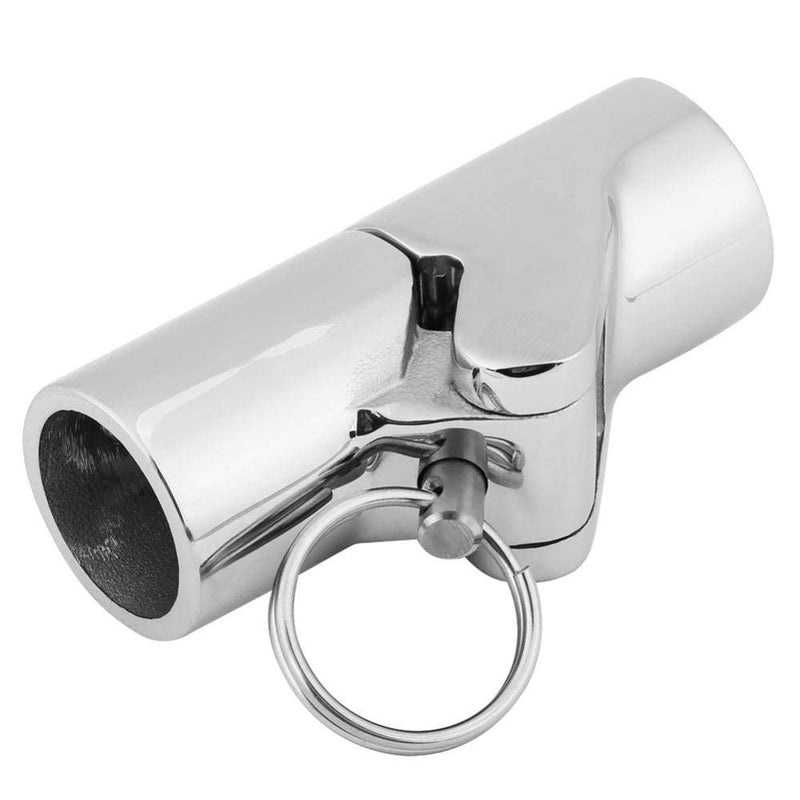 Boat Pipe Connector, Marine Stainless Steel Folding Swivel Coupling Tube Pipe Connector Boat Hardware Fitting(25mm) 25mm