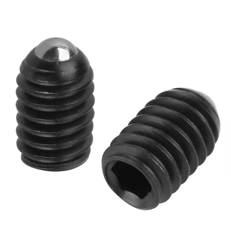 20Pcs Hexagon Socket Spring Ball Plunger Carbon Steel Screwdriver Type M4(M4*6)