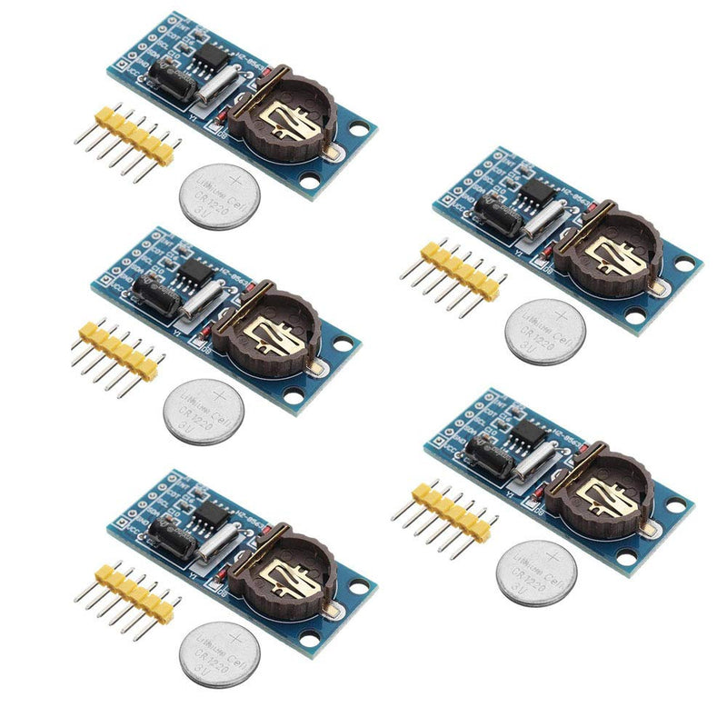 DollaTek 5pcs Q206 PCF8563 PCF8563T 8563 Module Clock Module RTC Module DIY Clock Kit