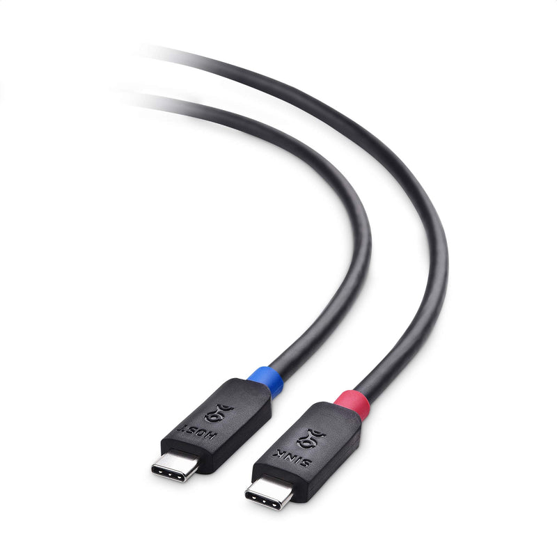[Australia - AusPower] - Cable Matters Active USB C Cable 10 ft with 4K Video, 10 Gbps Data Transfer and 60W Charging for Portable Monitor, Oculus Quest VR Headset, and More 