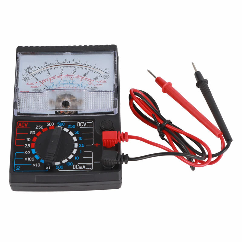[Australia - AusPower] - Analog Multimeter 18 Gears 21 Range Pointer AC DC Voltage Analog Pointer Volt Meters and Multimeters Testing Instrument 