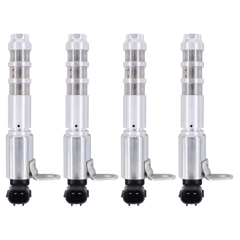 [Australia - AusPower] - NewYall 4Pcs Engine Intake Exhaust Camshaft Position Actuator Solenoid for 2004-2016 ATS CTS SRX STS Camaro Equinox Limited Malibu Traverse Acadia Terrain G6 Variable Timing VVT Oil Control Valve 