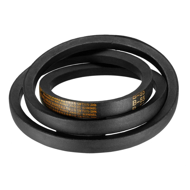 [Australia - AusPower] - uxcell B-55 V-Belts 55" Inner Length, B-Section Rubber Drive Belt 55" 