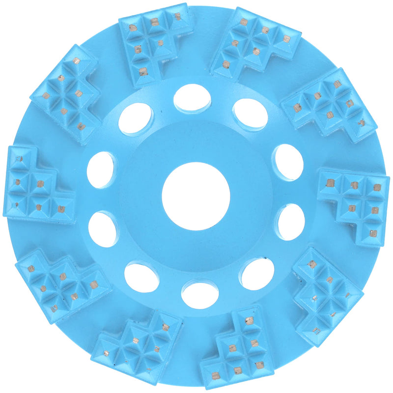 Prodiamant Professional Diamond Cup Wheel 125 mm x 22.23 mm | Aggressive grinder for epoxy seals and coatings, high material removal Ø125mm