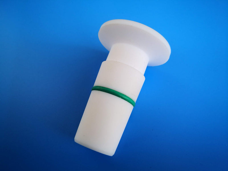 [Australia - AusPower] - PTFE 24/40 to KF25 Flange Adapter with Viton O Ring Bore 13mm at USA Warehouse 