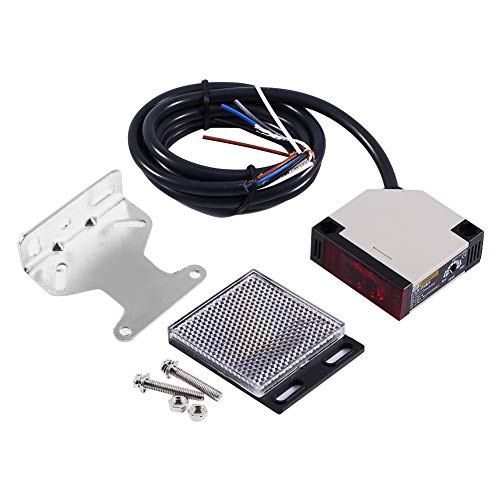 Keenso Reflection Photoelectric Switch, E3JK-R4M1 Reflection Photoelectric Switch, AC 90-250V 3A Photoelectric Switch