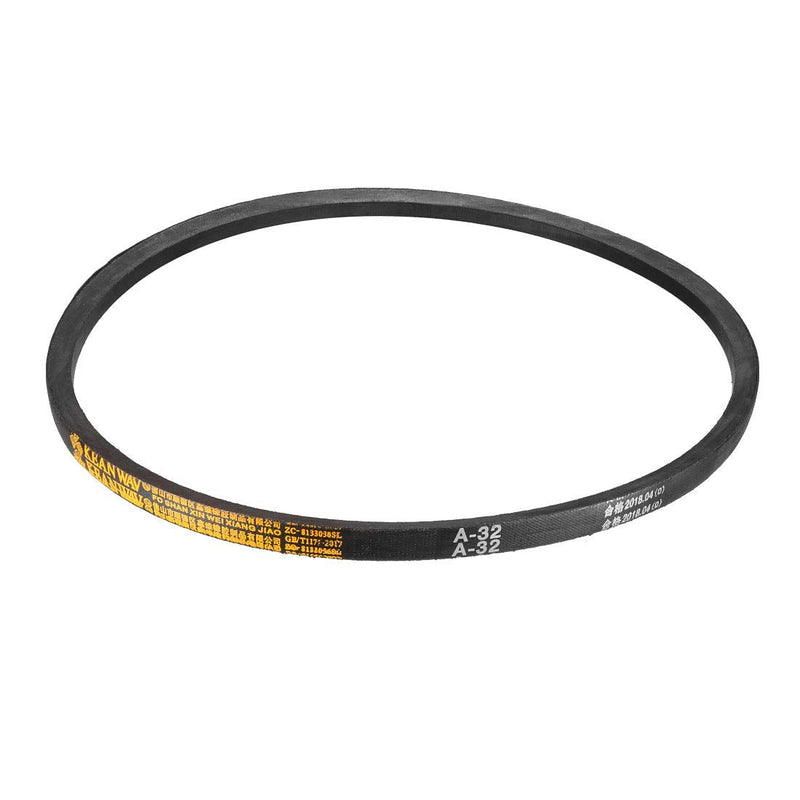 [Australia - AusPower] - uxcell A32 Drive V-Belts 32" Inner Length 13mm Width 8mm Thick JIS Standard A-Section Rubber Drive Industrial Transmission Belt 32" 