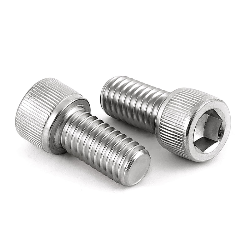 [Australia - AusPower] - M5-0.8 x 16mm Socket Head Cap Screws, Stainless Steel 18-8 (304), Allen Socket Drive, Full Thread, Bright Finish, 50 PCS M5 x 16mm 