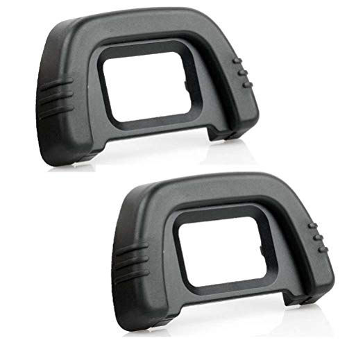 Shenligod (2pcs) DK-21 Eyepiece Eyecup Viewfinder Eye Cup Replacement for NikonD90 D7000 D750 D610 D600 D300 D200 D80 D70 D50