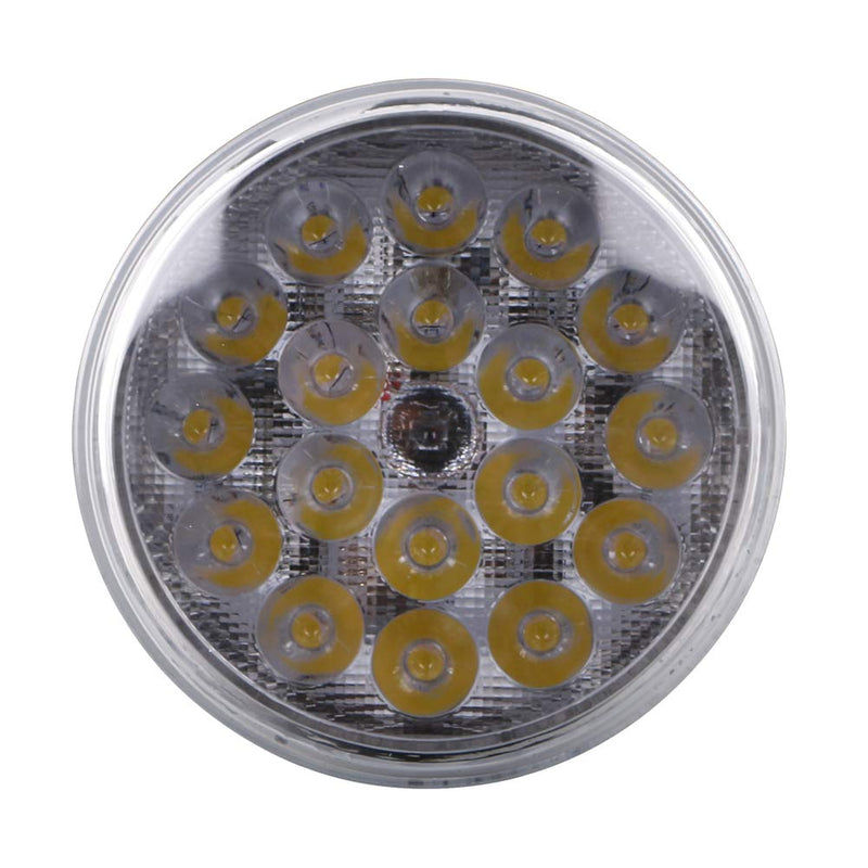 PAR36 LED Sealed Beam 18W 2100LM IP67 Aircraft Landing Light 9-32V | PAR36 18W 2100LM 6000K, IP67 Waterproof, 9-32V DC, Aircraft 4509/4595/4627 Compatible, Boat Tractor Forklift Work Light