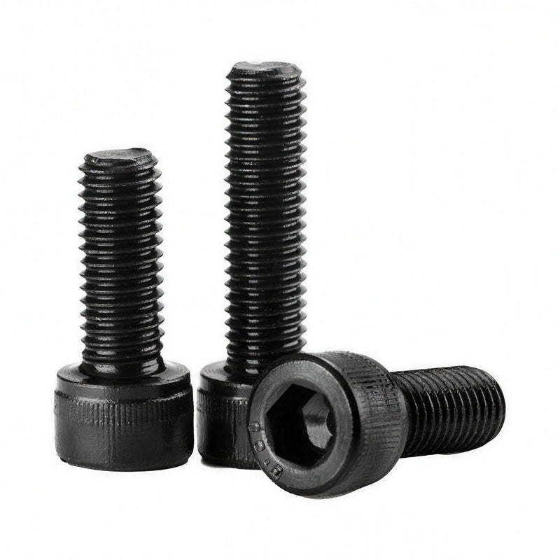 XunLiu 50PCS M8X16mm Hex Socket Head Cap Screws | Grade 12.9 Alloy Steel,Black Oxide, DIN912,High Strength for 3D Printer Hotend,Drone,PCB, Micro Electronics 50