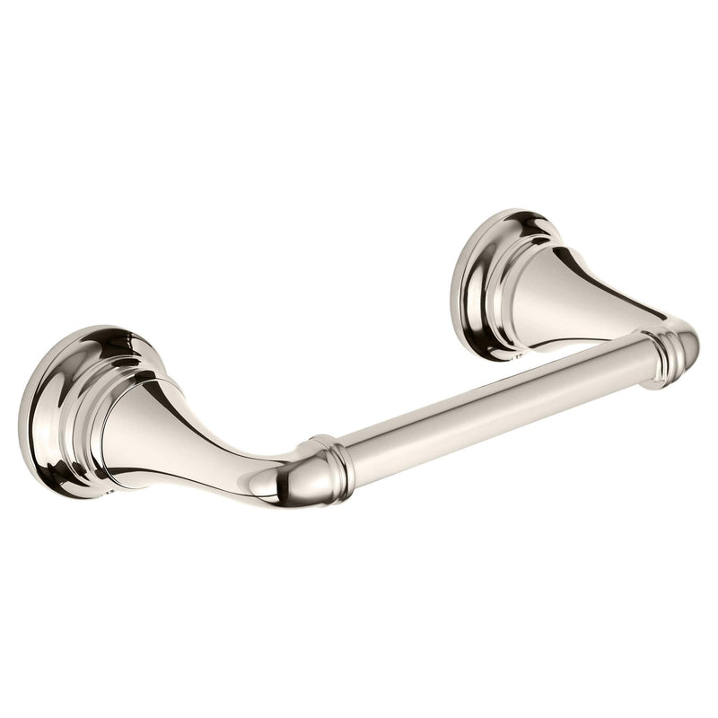 American Standard 7052230.013 Delancey Pivoting Wall Mount Toilet Paper Holder, Polished Nickel