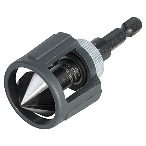wolfcraft 4390000 countersink drill bit for creating clean recessed holes in wood and other materials