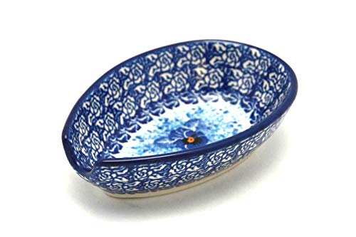 Polish Pottery Spoon Rest - Unikat Signature - U3639